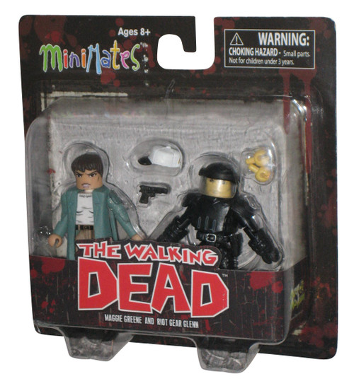 The Walking Dead Series 5 Glenn & Maggie MiniMates Figure Set