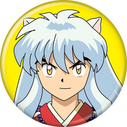 Inuyasha Yellow Anime Licensed 1.25 Inch Button 85452