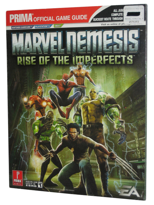 Marvel Nemesis Rise of The Imperfects Prima Games Official Strategy Guide Book