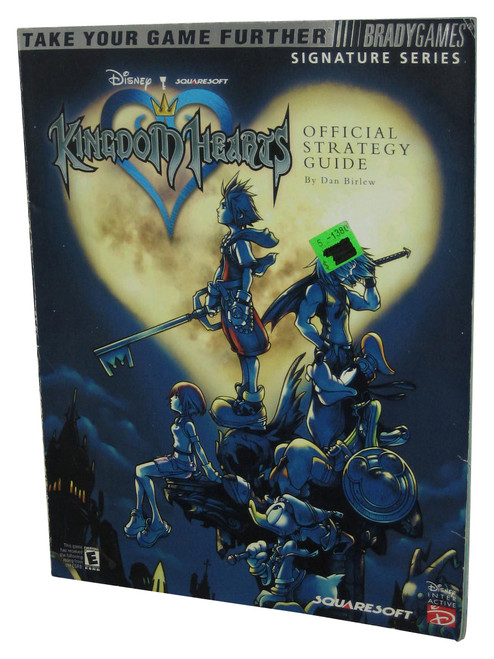 Kingdom Hearts Brady Games Official Strategy Guide Book