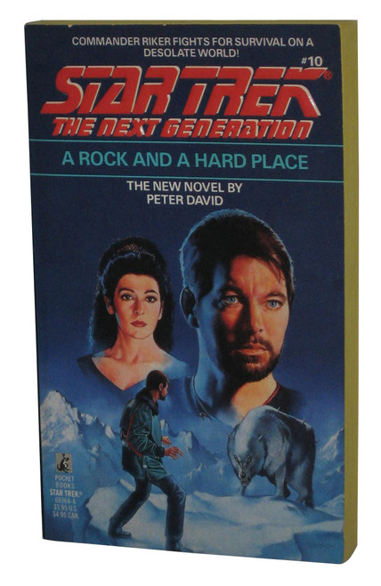 Star Trek The Next Generation Rock And A Hard Place #10 Paperback Book