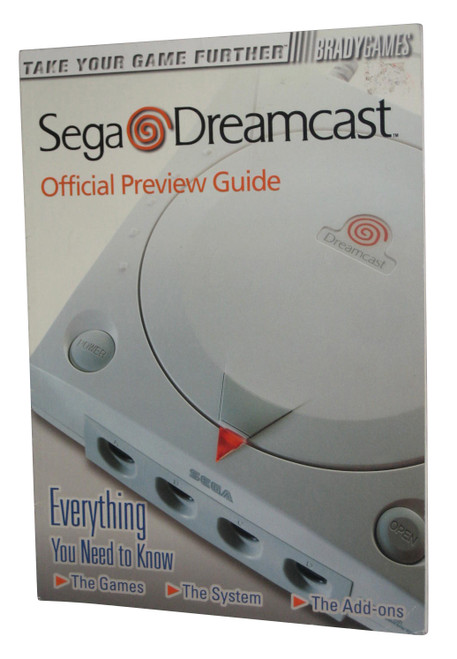 Dreamcast Official Preview Brady Games Official Strategy Guide Book