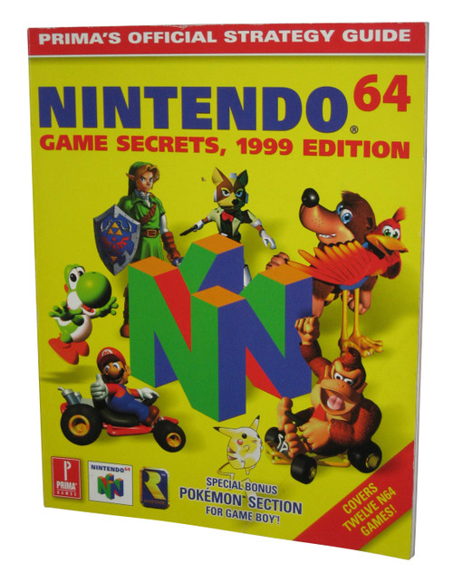 Nintendo 64 Game Secrets 1999 Edition Prima Games Strategy Guide Book