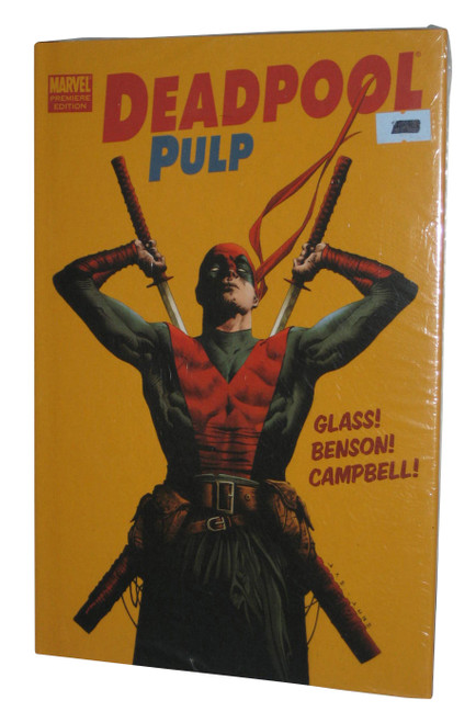 Marvel Comics Deadpool Pulp Hardcover Book - (Mike Benson)