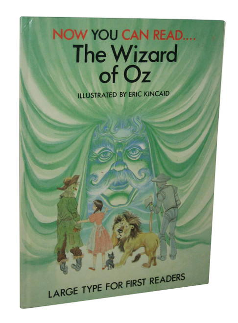 The Wizard of Oz Now You Can Read Large Type Print Hardcover Book - (L. Frank Baum)