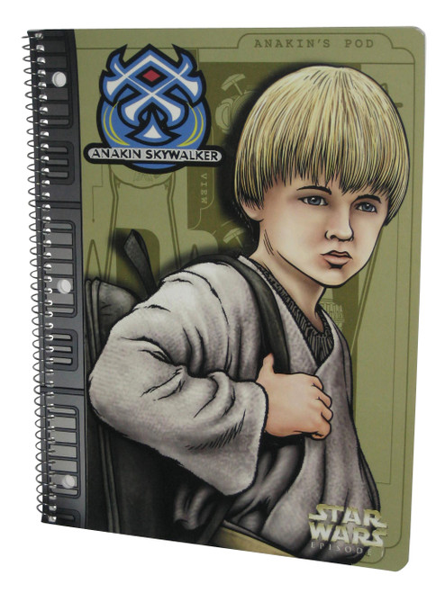 Star Wars Episode I Anakin Skywalker Pod Wire Bound Spiral Notebook