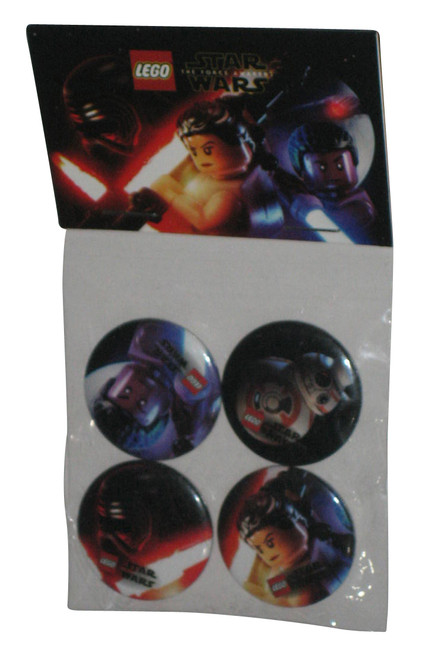 LEGO Star Wars The Force Awakens Button Set 4-Pack