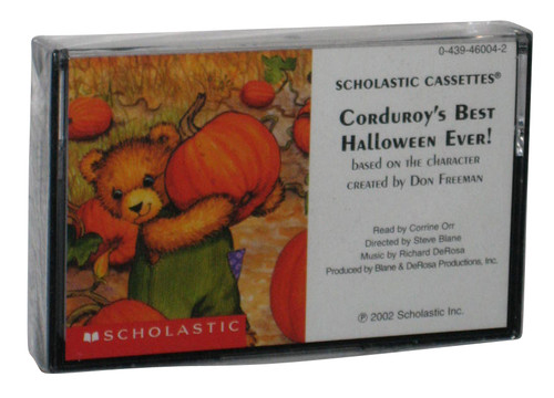 Corduroy's Best Halloween Ever (2002) Scholastic Audio Cassette Tape