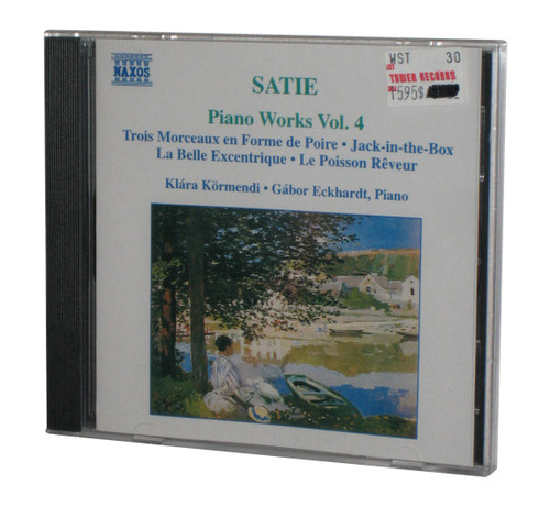 Satie Piano Works Vol. 4 Music CD