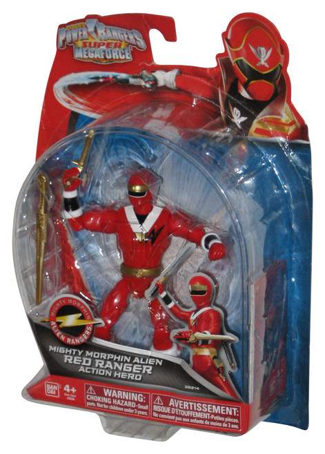 Power Rangers Super Megaforce Alien Red Ranger 5-Inch Action Hero Figure