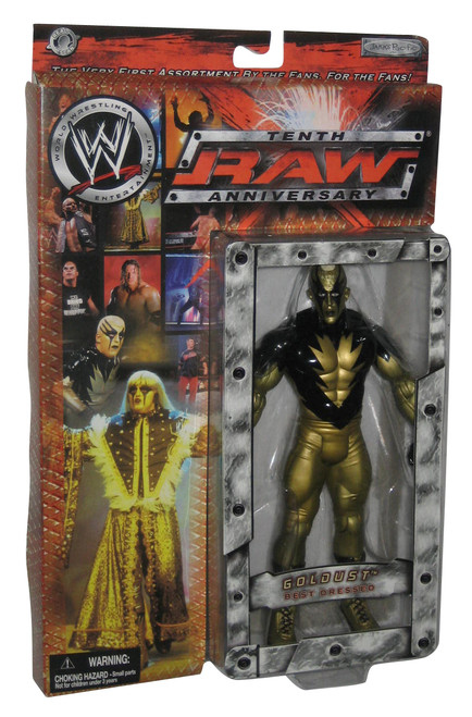 WWE Raw Tenth Anniversary (2003) Goldust Best Dressed Figure