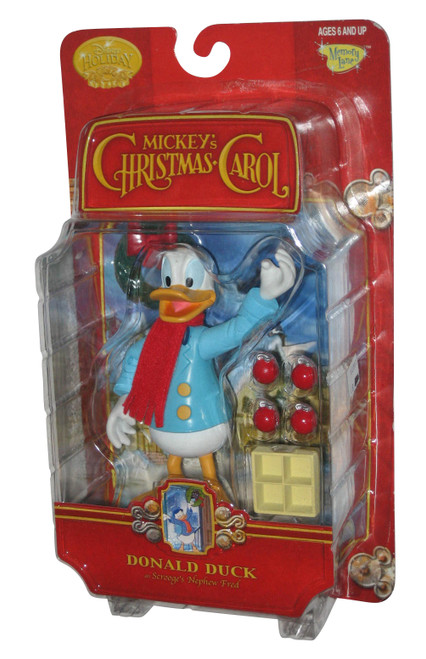 Disney Holiday Mickey's Christmas Carol Donald Duck as Scrooge's Nephew Fred Figure