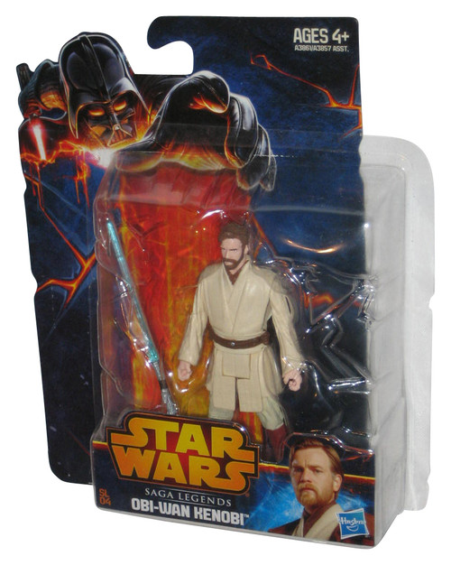 Star Wars Saga Legends Obi-Wan Kenobi (2013) Hasbro Figure SL04 - (Plastic Loose From Card)