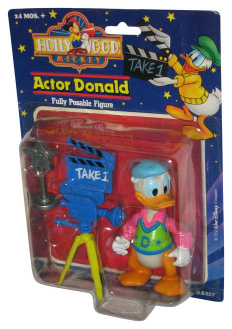 Disney Hollywood Mickey Mattel Arco Toys Actor Donald Action Figure