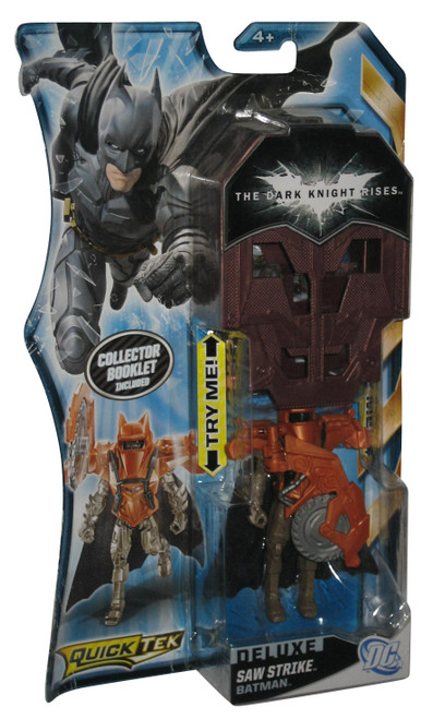 DC Comics Batman The Dark Knight Rises Mattel QuickTek Saw Strike Figure
