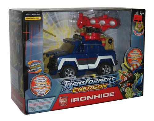 Transformers Energon Ironhide (2003) Hasbro Electronic Sound Toy Figure