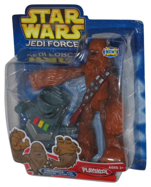 Star Wars Jedi Force Playskool (2004) Chewbacca Figure w/ Wookie Action Tool