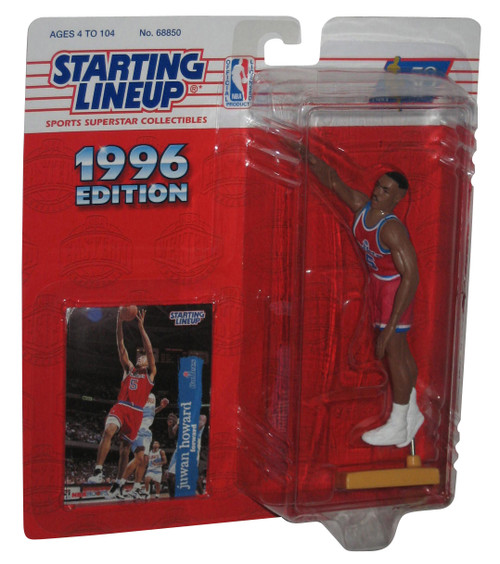 NBA Basketball Juwan Howard Washington Bullets (1996) Starting Lineup Figure