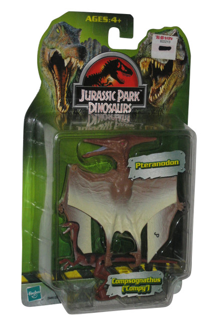 Jurassic Park Dinosaurs Pteranodon & Compsognathus Compy (2005) Hasbro Figure Set