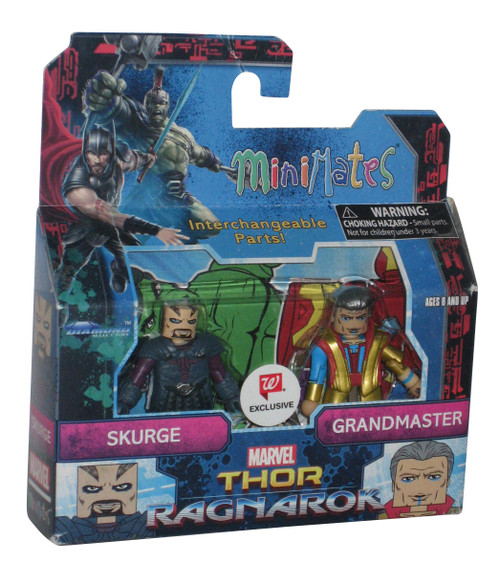 Marvel Minimates Thor Ragnarok Skurge & Grandmaster Figure Set - (Walgreens Exclusive)
