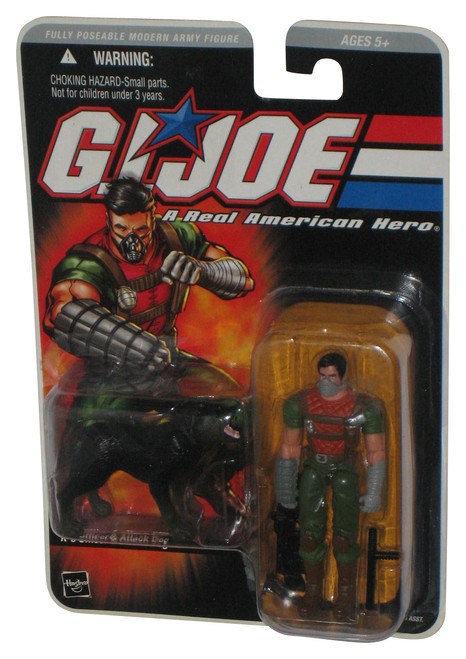 GI Joe Sgt. Mutt K-9 Officer & Attack Dog (2005) Hasbro 3.75 Inch Figure