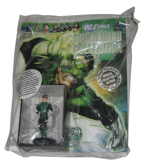 DC Green Lantern Lead Figure & Collector Magazine Book #83 - (Eaglemoss)