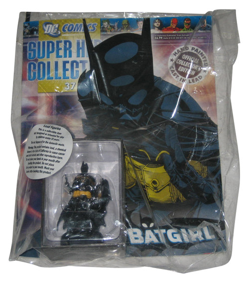 DC Batman Batgirl Lead Figure & Collector Eaglemoss Magazine Book #37