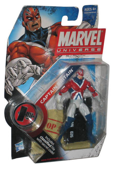 Marvel Universe Captain Britain Series 2 (2010) Hasbro 3.75 Inch Figure #026