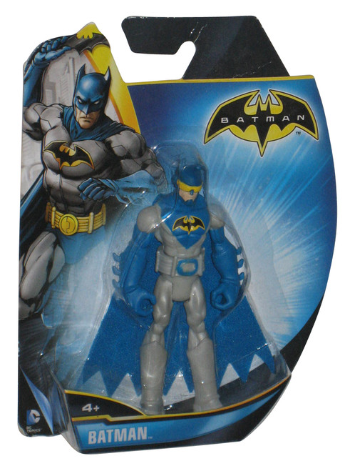 DC Comics Batman (2012) Blue Grey Yellow Suit Mattel 3.75 Inch Figure