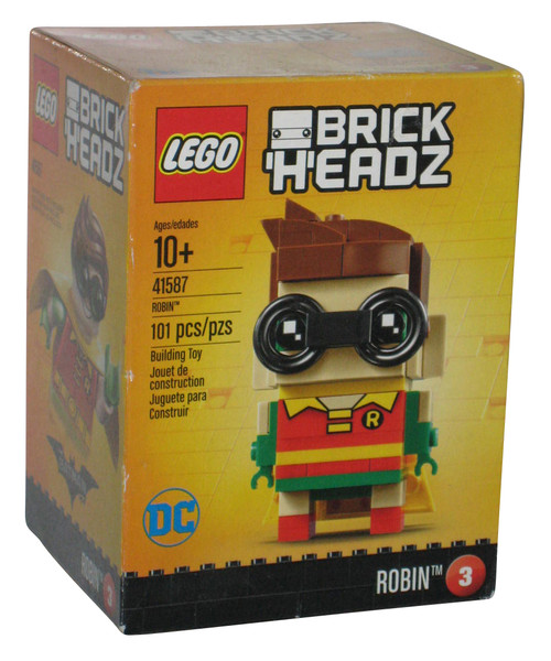 LEGO Batman BrickHeadz Robin Toy Building Figure Kit 41587