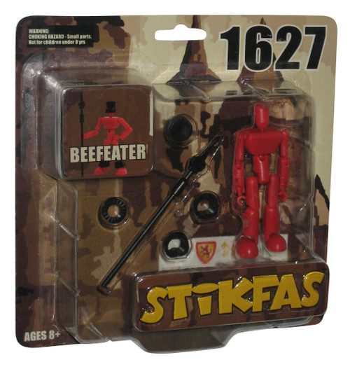 Stikfas Beefeater Red Male Toy Action Figure 1627