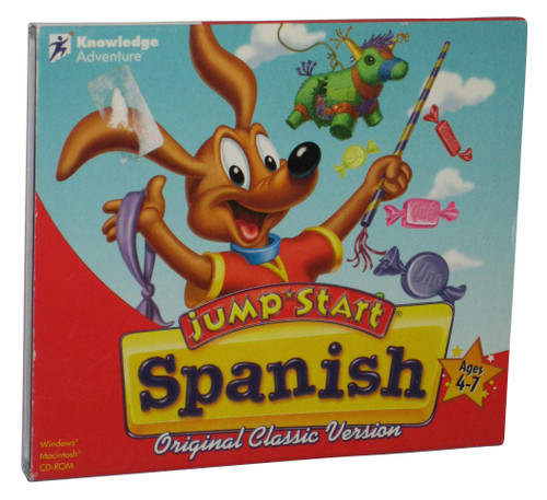 Knowledge Adventure Jump Start Spanish Windows PC / Macintosh CD-Rom Game