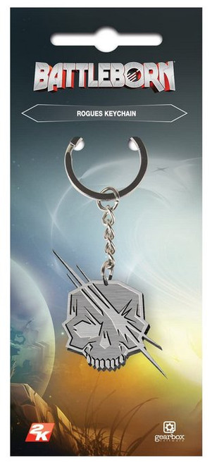 Battleborn Rogues Gaya Entertainment Logo Metal Keychain