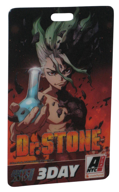 Dr. Stone Anime Con NYC 2019 Badge