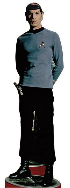 Star Trek Mr. Spock Life-Size 71" x 23" Cardboard Cutout Standee
