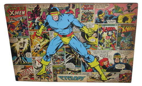 Marvel Comics Print X-Men Cyclops 18" x 12" Canvas Art Picture
