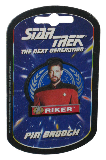 Star Trek The Next Generation (1995) Riker Pin Brooch