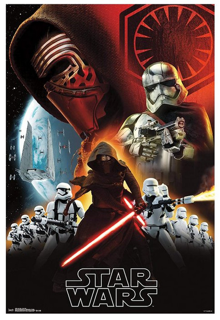 Star Wars The Force Awakens The Dark Side 22.5" x 34" Trends Wall Poster