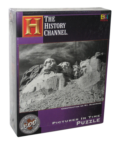 The History Channel Construction On Mt Rushmore 500pc Puzzle