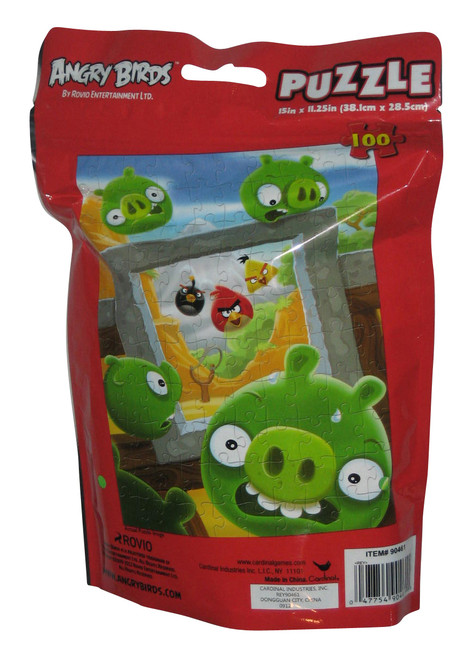 Angry Birds Rovio Kids (2012) Cardinal 100 Piece Puzzle On The Go