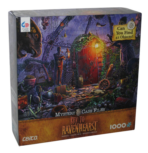 Ceaco Mystery Case Files Key To Ravenhearst Find Objects 1000 Piece Puzzle