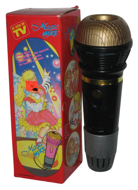 Magic Mike As Seen On TV (1991) Vintage Toy Microphone