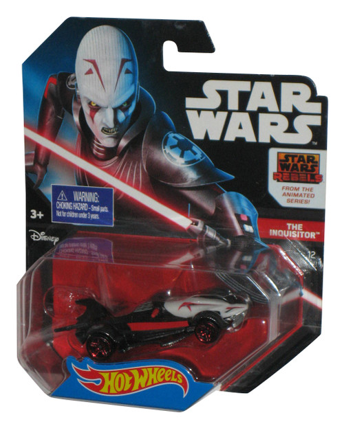 Star Wars Hot Wheels (2014) Rebels The Inquisitor Character Car Toy Vehicle