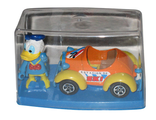 Disney Donald Duck Guisval Estacion De Ski Toy Vehicle Figure Set
