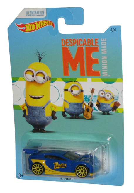 Despicable Me Minions Synkro (2017) Hot Wheels Toy Car 5/6