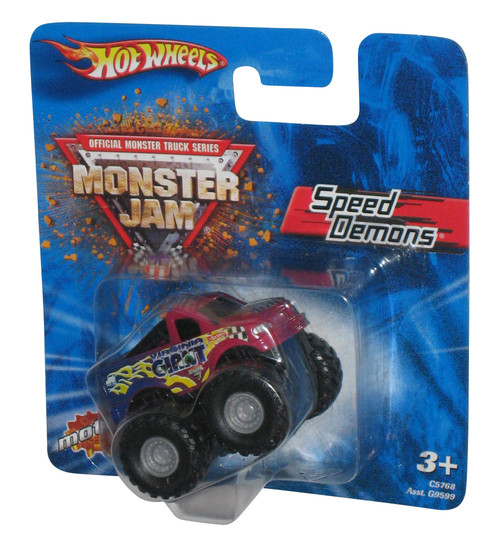 Monster Jam Speed Demons Virginia Giant (2004) Hot Wheels Mini Pull Back Toy Car