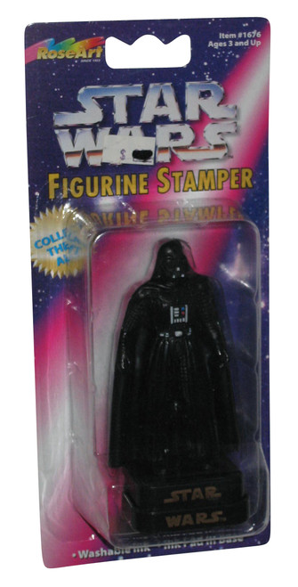 Star Wars Darth Vader Figurine Stamper (1997) RoseArt Stamp Toy