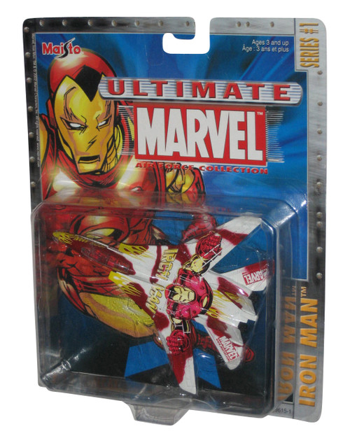 Marvel Ultimate Maisto (2002) Iron Man F-14 Tomcat Series 1 Airplane Toy