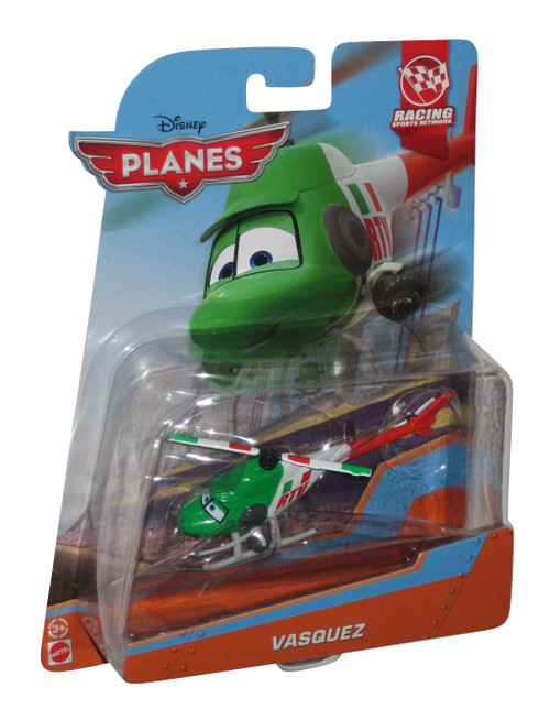 Disney Planes Racing Sports Network Vasquez Mattel Toy Helicopter