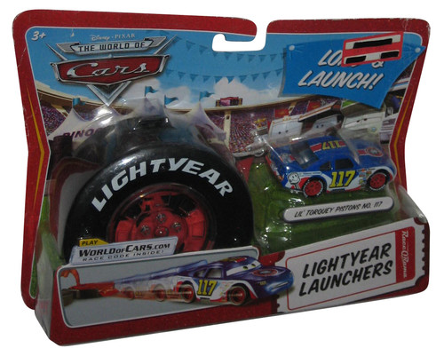 Disney Cars Movie Lightyear Launchers Lil' Torquey Toy Car Set